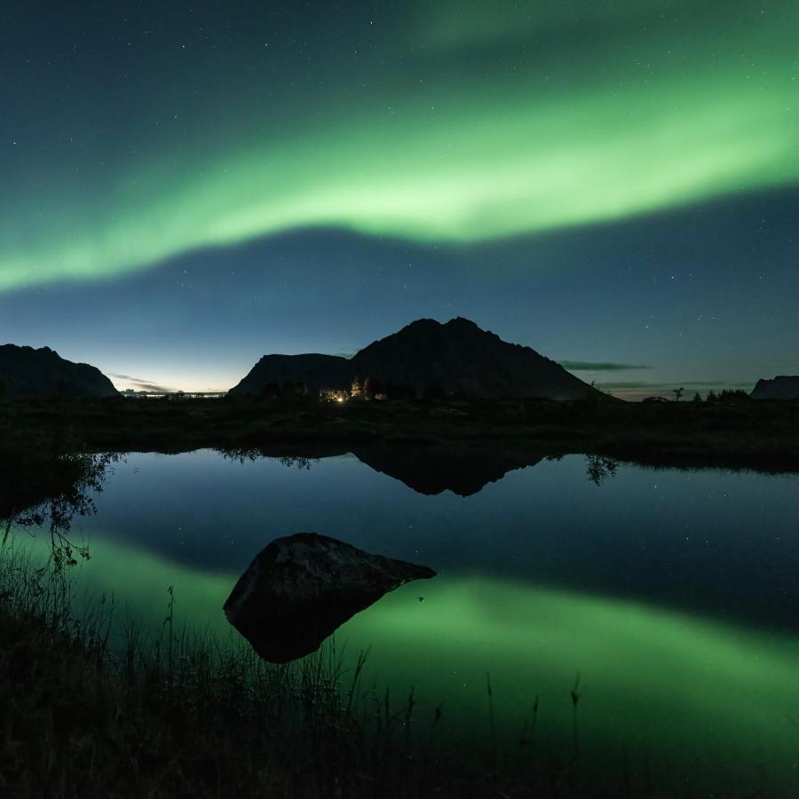 New! Luxury Cabin In Beautiful Lofoten Kleppstad Dış mekan fotoğraf